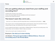 Tablet Screenshot of globalpersonnelinc.com